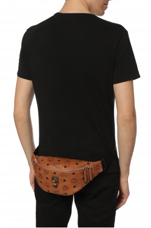 'stark' waist bag with a logo pattern, zdjęcie 2 'stark' waist bag with a logo pattern od MCM